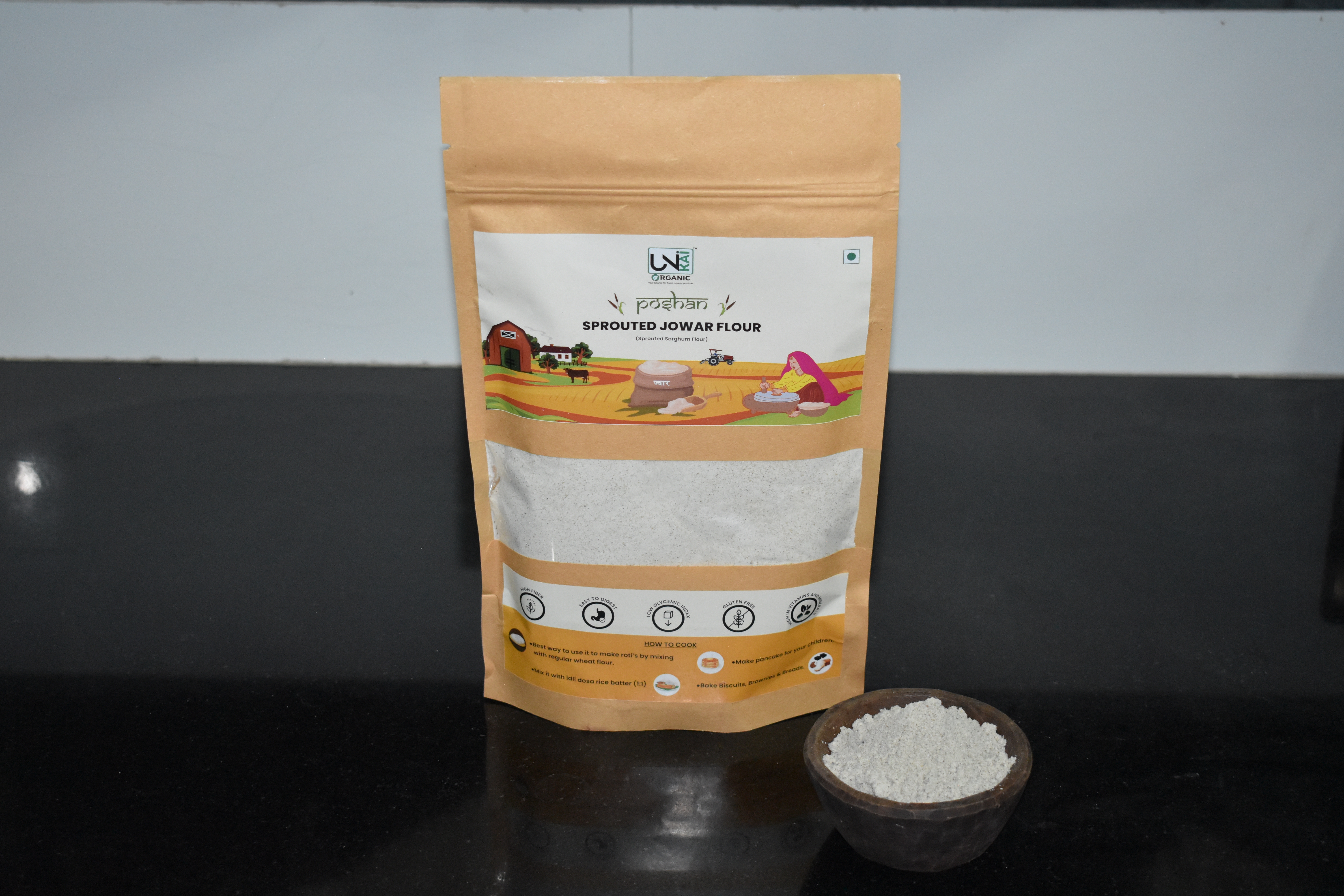 Sprouted Jowar Flour