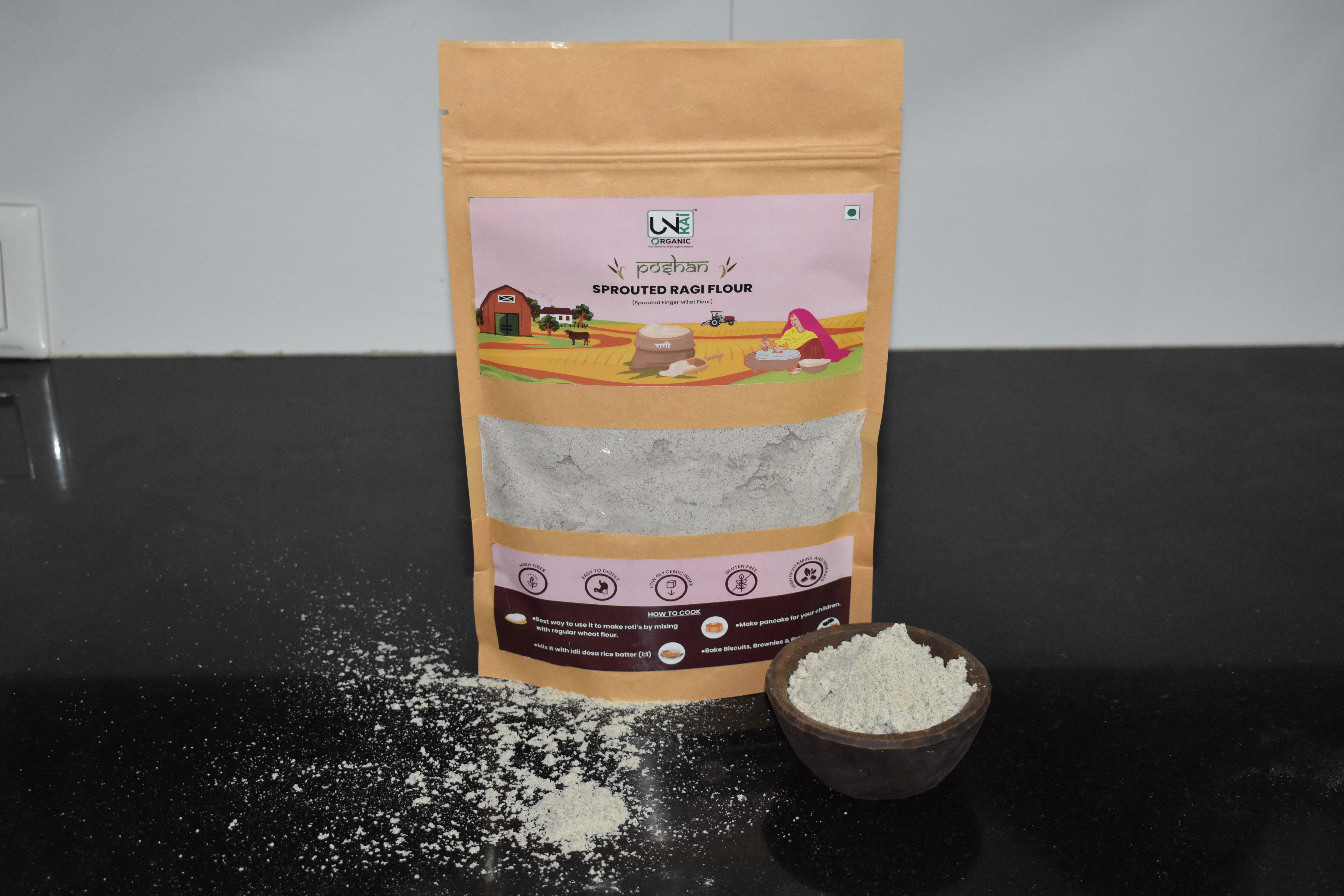 Sprouted Ragi Flour